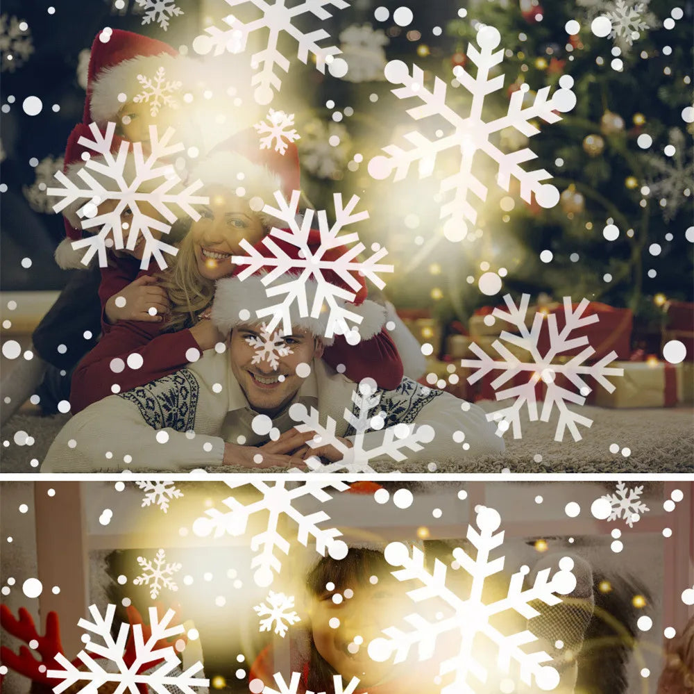 Carvallo - LED Snöflingeprojektor För Feriestämning Carvallo