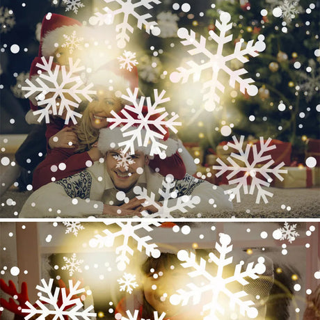 Carvallo - LED Snöflingeprojektor För Feriestämning Carvallo