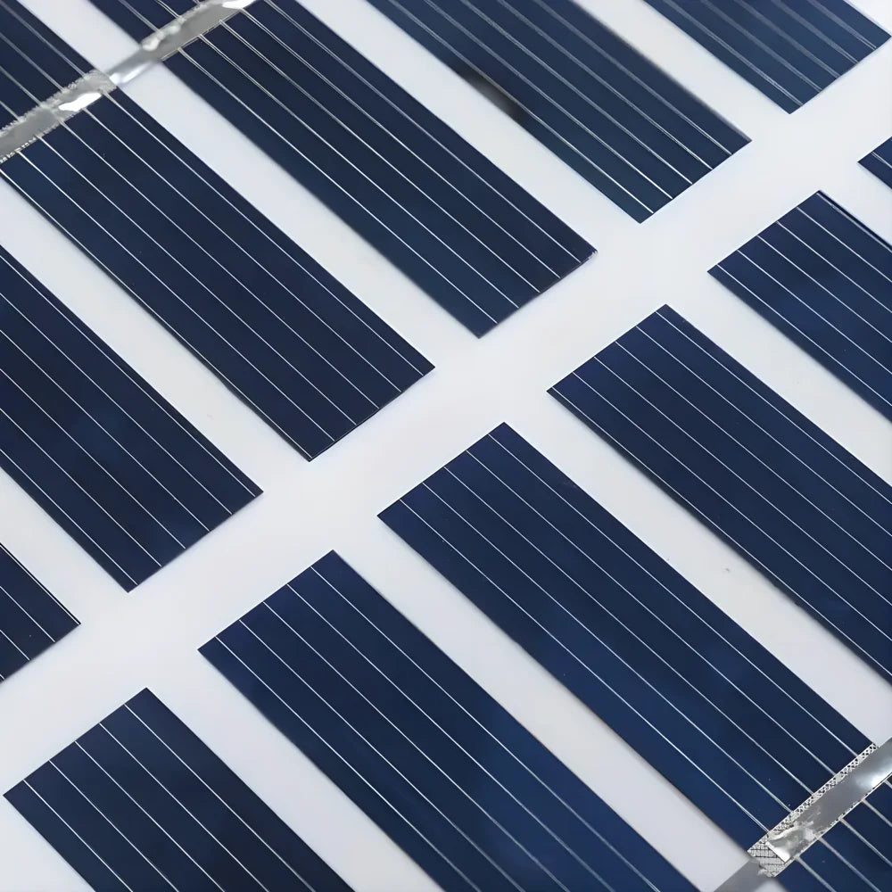 Carvallo-solenergiemodul Voltiva 6V | 1,2 W polykristallin | DC5521-anslutning | Kompakt & Lätt | 8,4 × 13 × 1 cm Carvallo