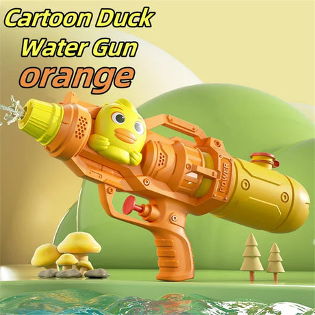Carvallo Vattensprutleksak för barn | Dinosaurier, ankor & hajar | Dubbel-sprinkler & vattenpistoler | Perfekt för trädgård, strand & pool Carvallo