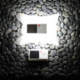 Solarlampa i Transparent Fodral – Energibesparande LED Lampa för Trädgård och Utomhus Carvallo