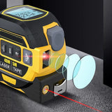 Royallure Digital Laser Avståndsmätare med Måttband Funktion – Bakgrundsbelyst, 100m Räckvidd, Minnesfunktion Carvallo