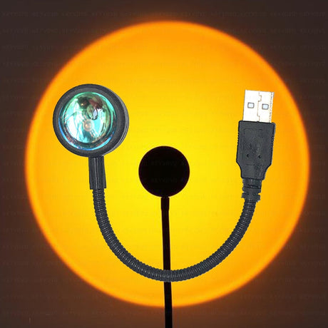 USB LED-lampa för omgivningsbelysning-Lights-bellasverige-Enfärgad-Gul-Hemnix