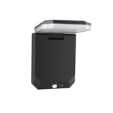 Carvallo FoldWall Solar-vägglampa | 3 belysningslägen | 120° svängbar | Med rörelsesensor & skymningsrelä Carvallo