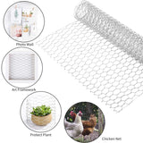 Carvallo Sexkant-trådnät 1–5 m | Rostfritt järntråd | Flexibelt stängsel för trädgård & DIY Carvallo