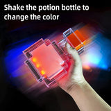 LuxRoyale Minecraft Inspirerad Potion Lampa – Färgväxlande LED Nattlampa med Touchkontroll & USB Uppladdningsbar Carvallo