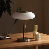 PureGlass Bordslampa – Minimalistisk Vit Glaslampa i Nordisk Design Hemnix