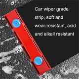 Carvallo Magnetisk Fönsterputsare | För Dubbel Sidig Glasrengöring | Inkl. Mikrofiberkuddar | För 3–30 mm Glastjocklek Carvallo