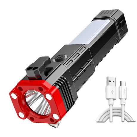 Säkerhetshammare LED-fackla-Electronics-Hemnix-Röd-Hemnix