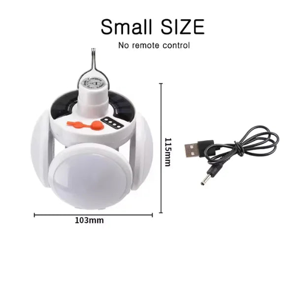 Praktisk Solär Utomhus- och Campinglampa Carvallo