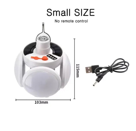 Praktisk Solär Utomhus- och Campinglampa Carvallo