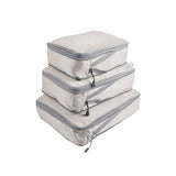 Carvallo Resväskor Set | 3-delat Komprimerbart | Lätt & Andningsbart | Med Fönster Carvallo