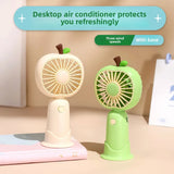 Carvallo-Handventilator FruBreeze | USB-laddning | Bärbar & Tyst | Sommarpryl i fruktdesign Carvallo