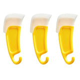 CleanFlex™ Silikon-kökskrapa | Stekpanne- & kastrullrengörare | Värmebeständig & repfri | Gul-Vit Carvallo