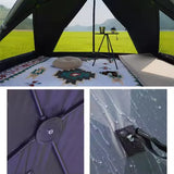 Pop Up Camping tent med Solskyddsdesign Carvallo