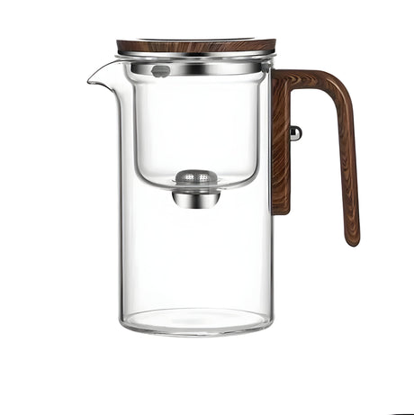 TranquilSip Tekanna – Magnetisk Växel Filter Glas Teapot Carvallo