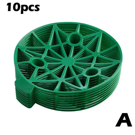 Carvallo | 10-pack vattenmelonhållare för trädgården | 19,5 × 3,5 × 2 cm | Robust PP-brickor mot markkontakt & förruttnelse Carvallo