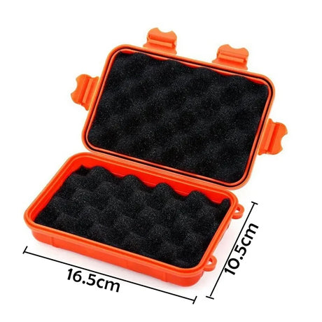 Carvallo Outdoor-Box | Vattentät och Stötsäker Förvaringslåda | För gadgets, utrustning och överlevnadskit Carvallo