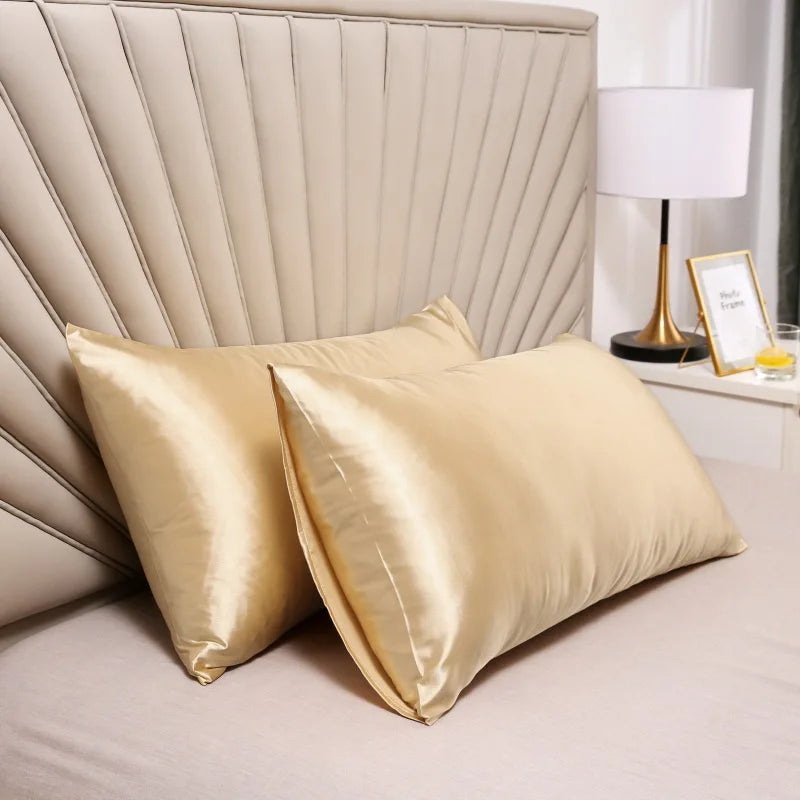 100% Mulberry Silk Pillowcase – Slät, Hypoallergenisk och Lyxig Carvallo