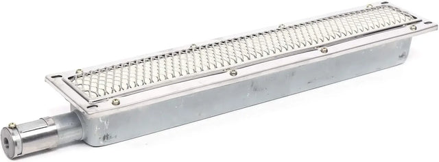 Carvallo Gasgrill med infraröd keramikbrännare | Rostfritt stål | Rektangulär 41 × 8 × 5,8 cm | Rökfri & energieffektiv | För gastronomi & utomhus Carvallo