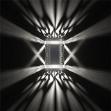 Solarlampa med intelligent ljusstyrning – Utomhusvägglampa med automatisk nattdetektering Carvallo