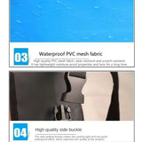 Carvallo Rucksack AquaDryX 25L | Flytande packpåse | Rolltop & Andningsbar | Ideal för kajak, trekking & utomhus Carvallo