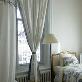 Carvallo gardinstång med magnet | 2-pack | Tjock rep-design & Stark grepp | För vardagsrum, sovrum & kök Carvallo