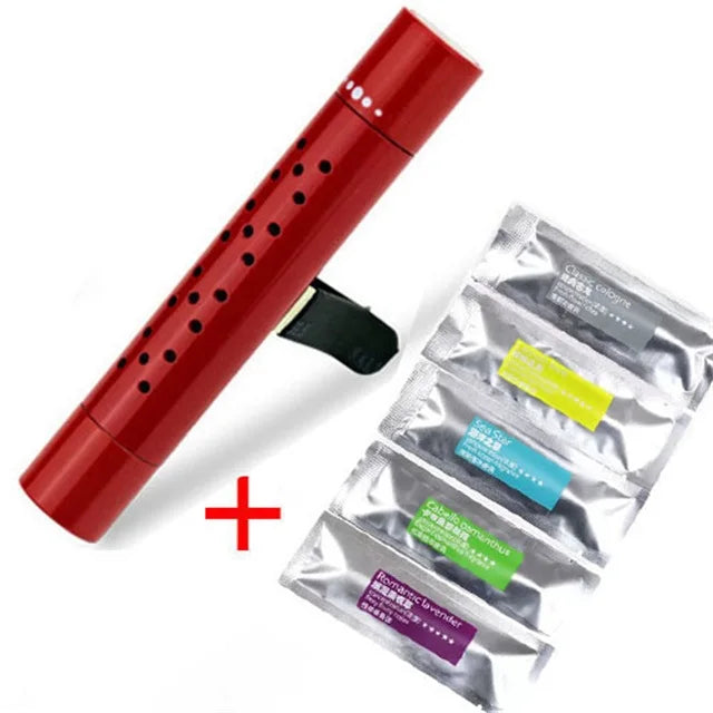 Carvallo Bil Doftklipp | Långvarig naturlig doft med eteriska oljor | Justerbart ventilationsklipp | Utan läckage | För bil och inomhusluft Carvallo