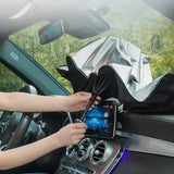 Carvallo-Solskärm SunFold | UV-skydd & värmeskydd | Kompakt & hopfällbar | För SUV & hatchback Carvallo