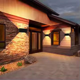 Carvallo-vägglampa Lumano Edge | 24 W | Inomhus & Utomhus | Justerbar ljuskegle | IP65 | Modern Up-&-Down-Ljus Carvallo