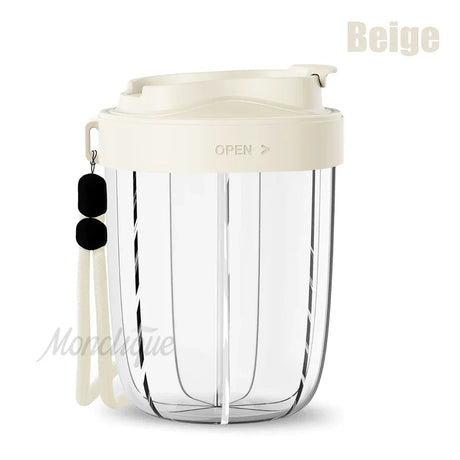 Carvallo TravelDose Pillerbox XXL | BPA-fri & Läcksäker | Ideal för resor | Med bärhandtag Carvallo