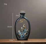 Eastern Mountain Landscape Vaser - Konstnärlig och Exotisk Carvallo