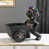 Chic Hund Figur - Lekfull & Stilig Dekor Carvallo