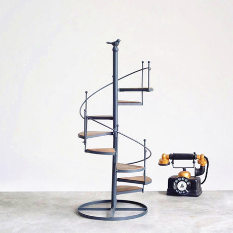 Carvallo – Växtställ Trappformad Blomkruka Hållare för Altanhus Carvallo