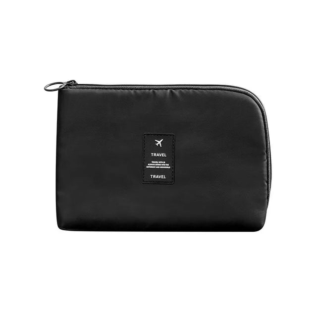 Carvallo Kabelväska Vattentät | Elektronik-organisatör för resor | Kompakt & Robust | Nylon 23x15cm Carvallo