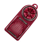 Carvallo DuoSlice | 2-i-1 skärfunktion | rostfritt ståltråd & halkfri bas | För ägg & frukt Carvallo