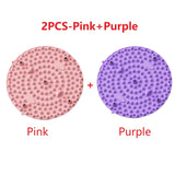 Carvallo StepBalance fotmassage akupressur fotmassage-matta 35 cm | Magnetisk & Bärbar | För avkoppling & muskelstimulering | 1 eller 2 stycken Carvallo