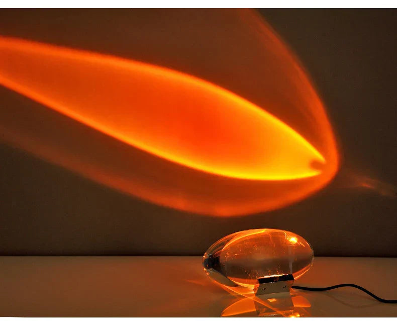 Fascinerande kristallögon nattlampa Carvallo