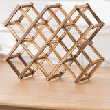 Carvallo - Ihopfällbar furu förvaringsställning Carvallo