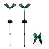 Carvallo Solar-fjärilsbelysning 2-pack | Färgglad & Stämningsfull | För trädgård, balkong, fester & bröllop Carvallo