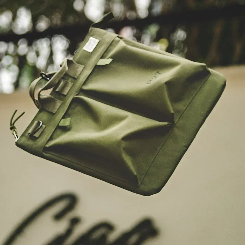 Carvallo CommanderBag Taktisk Herraxelficka | Gepolstrad & vattentålig | För Laptop, Hjälm & Vardag | 15,6" | Axel- & Handbärbar Carvallo