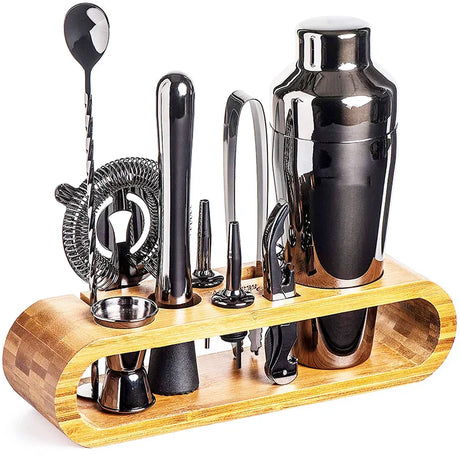 Stirré Elite Cocktail Set – Lyxig Metallisk Bar Kit Essentials Carvallo