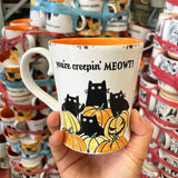 Kuslig söt Halloweenmugg – Keramisk kaffekopp för säsongsdrycker MILA Sverige