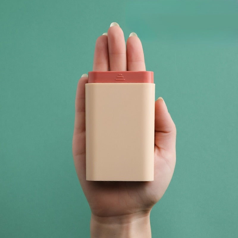 Carvallo Pillendose | fickformat | struktur & översikt | 4 färger Carvallo