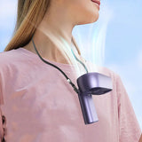 Carvallo Go Dubbel-Turbo Fällfläkt | 5 Hastigheter | USB-Laddning | Bärbar Handfläkt för Sommar & Resor Carvallo