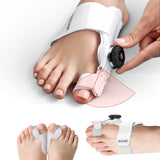 Uppgraderad Tå Bunion Korrigerare – Justerbar Ortopedisk Splint för Smärtlindring & Alignment Carvallo