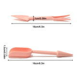 Carvallo Mini-Trädgårdsspade 2-pack | För bonsai, suckulenter & krukväxter | Ergonomisk & väderbeständig | 16 cm Carvallo