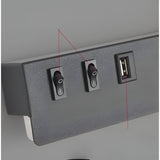 NordicBright Light - Nordic LED Vägglampa med Switch Carvallo