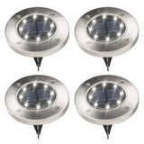 8 lysdioder utomhus Solar Disk Light Bellasverige