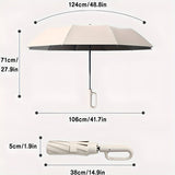 Carvallo - Bli Skyddad Med Paraply För Obesvärad Vind och Regnmotstånd Carvallo